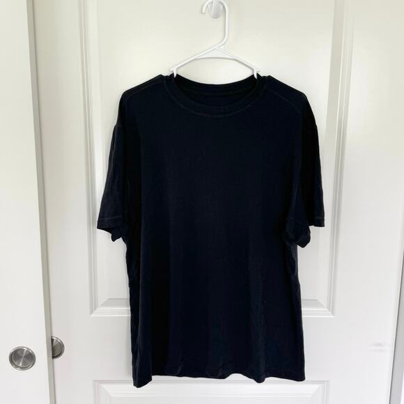 NOBULL Merino Wool Blend Short Sleeve T-Shirt Black XXL - Picture 2 of 4